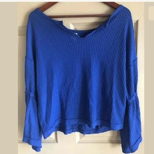 Free people bell sleeve top